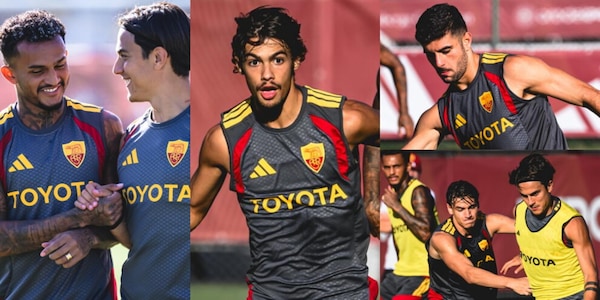 Wesley scherza con Dybala, Mora si mette in mostra: la Roma al lavoro per la sfida contro il Torino FOTO