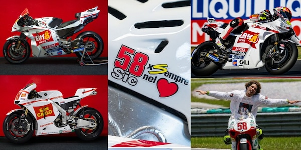 L'emozionante omaggio della Gresini a Marco Simoncelli: la livrea speciale per la gara a Misano, il suo circuito