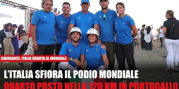Italia a un passo dal podio mondiale