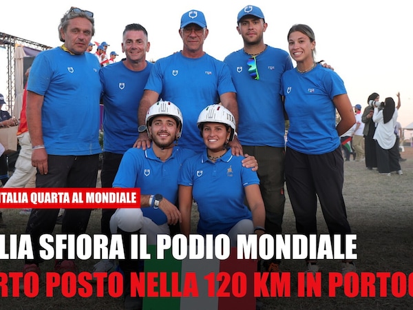 Italia a un passo dal podio mondiale