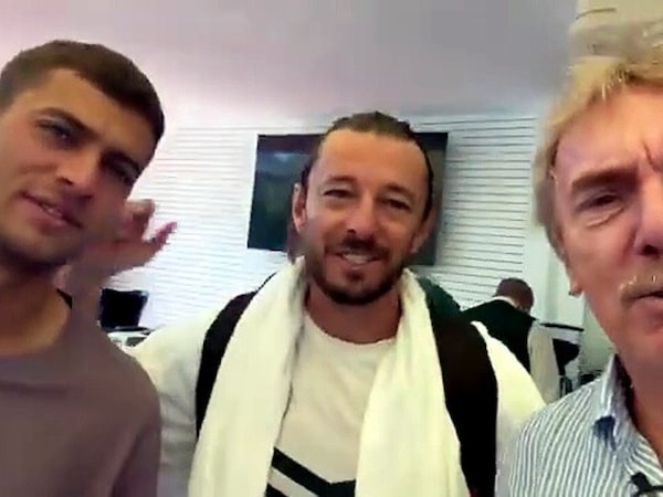 Roma, tutti pazzi per Balerdi: il siparietto di Boniek e Cobolli è virale. Balzaretti gongola