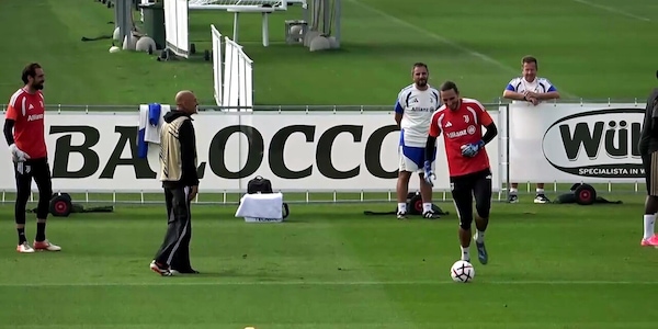Juventus, anche Spalletti si allena con la squadra