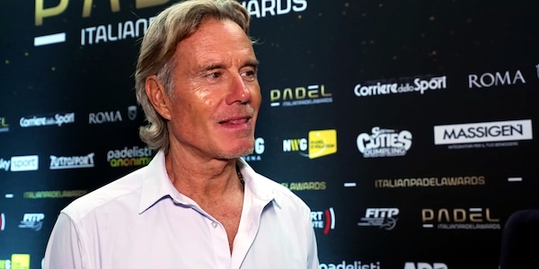 Jimmy Ghione agli Italian Padel Awards: "Il padel è una passione"