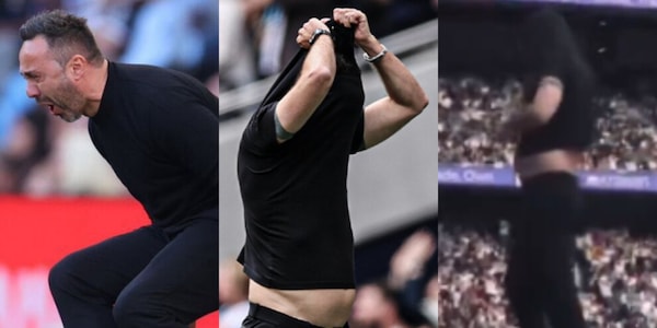 De Zerbi disperato in panchina mentre il Tottenham perde ancora: le foto a bordocampo