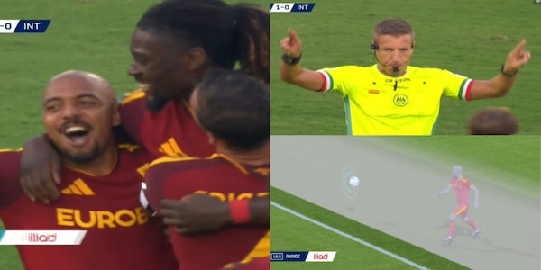 Koné raddoppia ma è fuorigioco, poi il Var ribalta tutto: cosa è successo sul 2-0 in Roma-Inter
