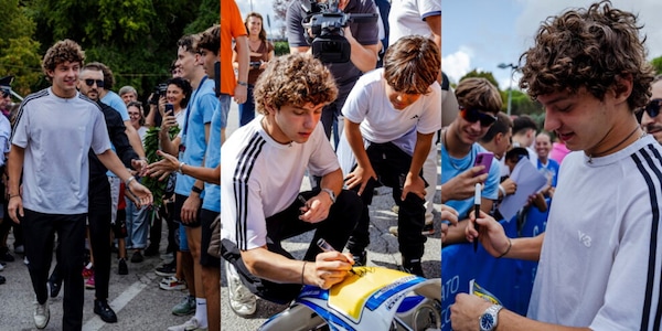 La grande accoglienza e l'enorme affetto per Kimi Antonelli a Sport In Fiera a San Marino: tutte le foto