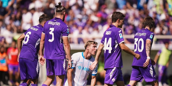 Jimenez risponde a Gilmour: Fiorentina-Napoli finisce in parità. Allegri è a 7 punti in classifica