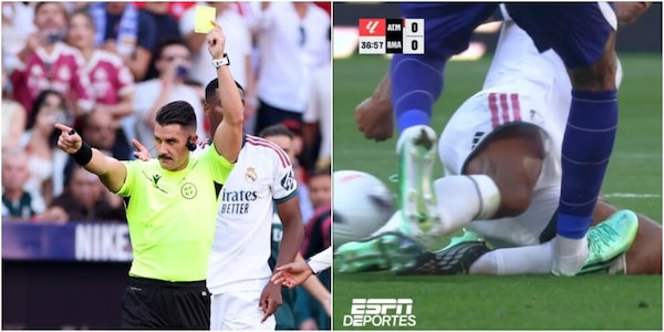 "Che vergogna, che schifo", tensione alle stelle per Atletico-Real: telecronisti furiosi con l'arbitro Ortiz per questo fallo