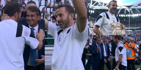 Applausi, cori e qualche lacrima: l'accoglienza da re per Del Piero allo Stadium prima di Juve-Atalanta