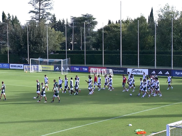Azzurri, allenamento a Coverciano