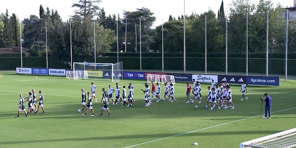 Azzurri, allenamento a Coverciano