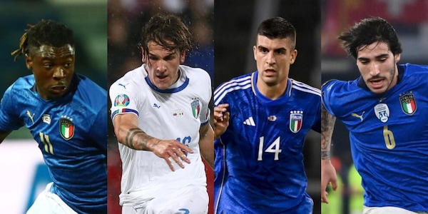 Da Barella e Kean a Zaniolo e Mancini: tutti gli azzurri che hanno esordito in Nazionale con Mancini