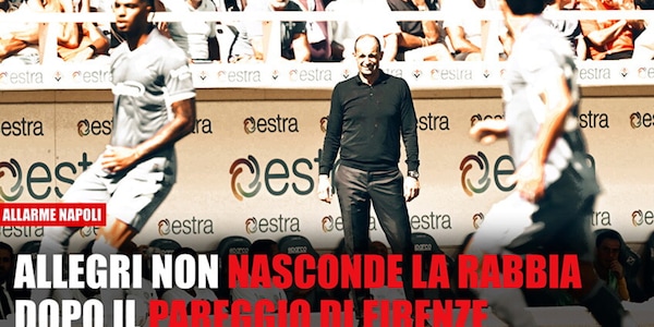 Allegri, una furia