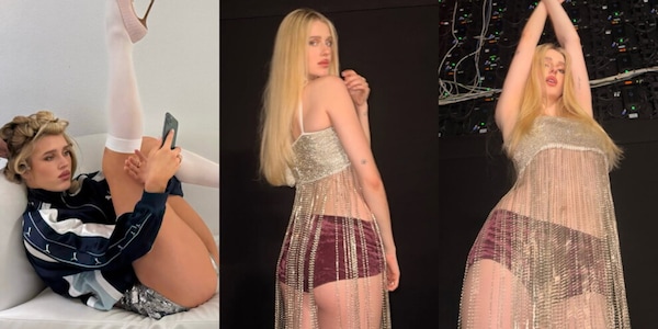 Il vestito è troppo sexy, Isobel fa impazzire i social: le foto bollenti nel camerino