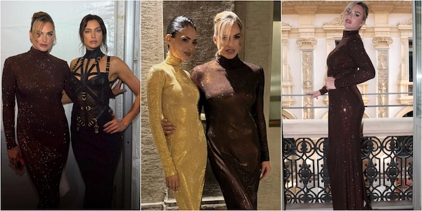 Sabalenka a Milano, che show con Elodie e Irina Shayk