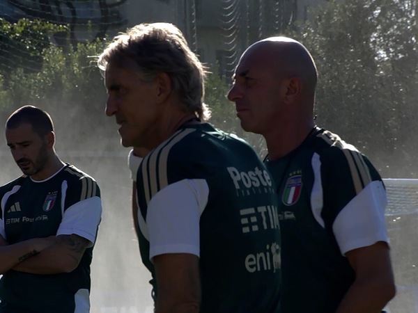 Azzurri al lavoro a Coverciano