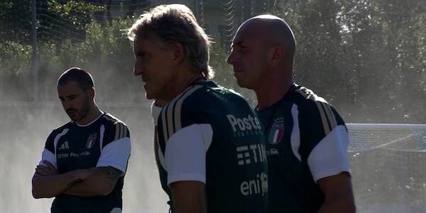 Azzurri al lavoro a Coverciano