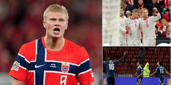 Haaland show anche in Nations League, Hojlund torna al gol. Douvikas decisivo