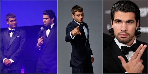Cobolli, Alcaraz e gli altri campioni in smoking per Laver Cup