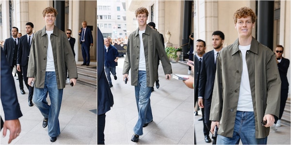 Sinner show in passerella per Gucci a Milano: intanto il rientro in campo si allontana FOTO