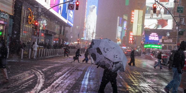 Allerta maltempo per 40 milioni di americani, venti e piogge da New York a Boston