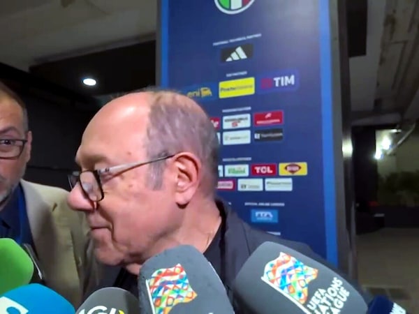 Italia-Belgio, l'arrivo di Verdone e Abodi