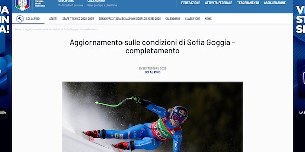 Sofia Goggia, due infezioni virali dietro lo stop in Argentina