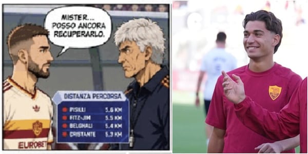 La Roma e gli anime che spopolano sui social: “Anche Lulli si è divertito”