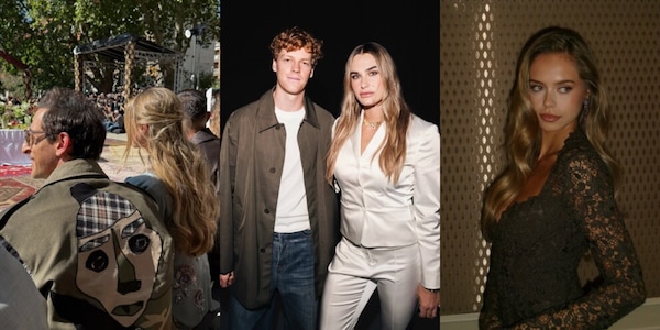 Sinner show in passerella con Sabalenka a Milano. E intanto Laila se la spassa con un divo di Hollywood... FOTO