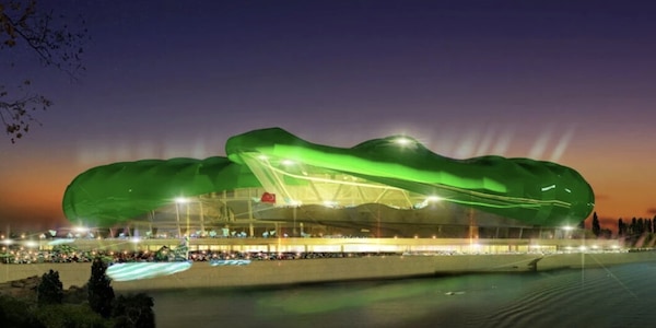 L'Italia nella pancia del coccodrillo: ecco la Timsah Arena, lo stadio più folle del mondo
