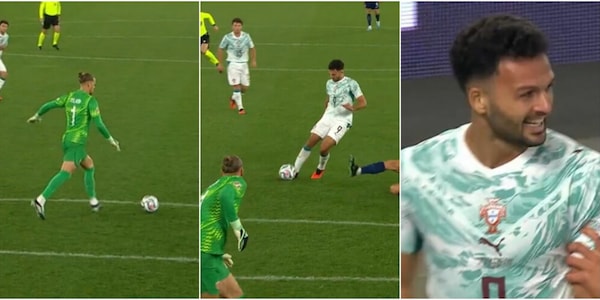 Che errore di Nyland, Gonçalo Ramos non perdona: il pallonetto del giocatore del Milan