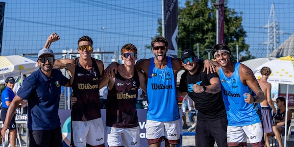 L'Italia conquista la fase finale della Beach Volley European Cup