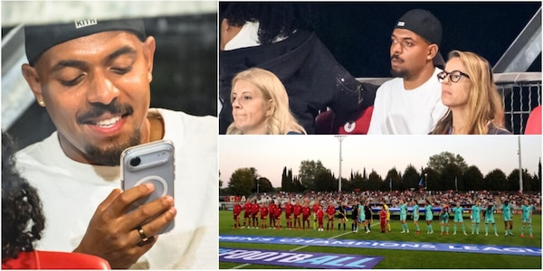 FOTO C'è anche Malen in tribuna al Tre Fontane per seguire Roma-Barcellona femminile