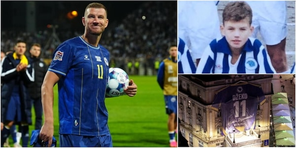 FOTO La Bosnia in lacrime per l'ultimo ballo di Dzeko: Zenica ai piedi di Edin. E a Sarajevo...