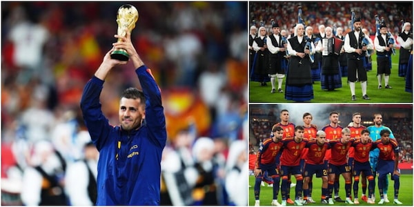 Che festa a Oviedo per la Spagna campione del Mondo! Rodri alza di nuovo la Coppa per i tifosi della Roja