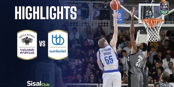 Dolomiti Energia Trentino - Nutribullet Treviso Basket | Highlights Serie A SisalClub 2026/27
