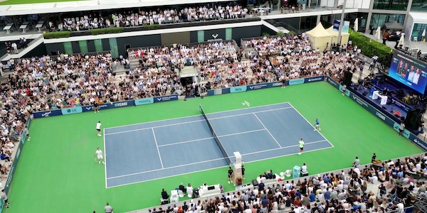 Nadal in campo per la prima volta dopo il ritiro: presente anche Fognini