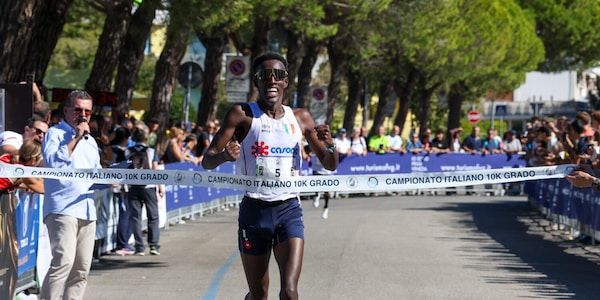 Maggi e Nimbona trionfano a Grado. Il tricolore dei 10 km di corsa su strada è il loro primo titolo italiano assoluto