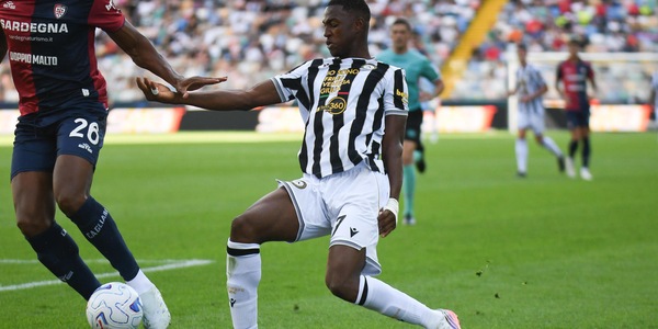 Udinese: Gueye operato alla caviglia, stop di tre mesi