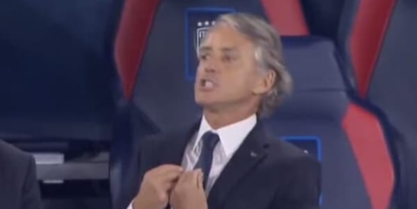 Mancini mai visto così carico: "Gigio, dove c... vai". Poi la gioia per la vittoria: "Ce la giocheremo in Belgio"