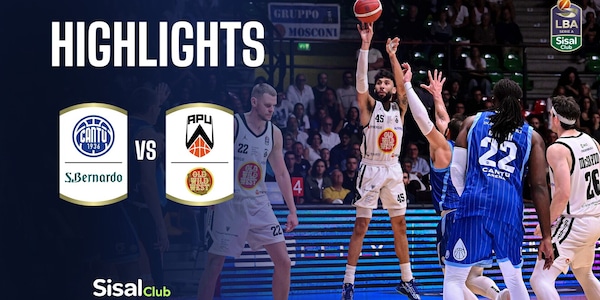 Acqua S.Bernardo Cantù - APU Old Wild West Udine | Highlights Serie A SisalClub 2026/27