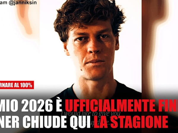 Sinner, la sua stagione è finita