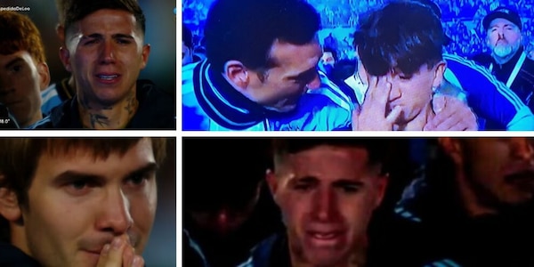 Scaloni consola Thiago Messi, Enzo Fernandez devastato e Mastantuono impietrito: i giocatori e il ct dell'Argentina commossi FOTO