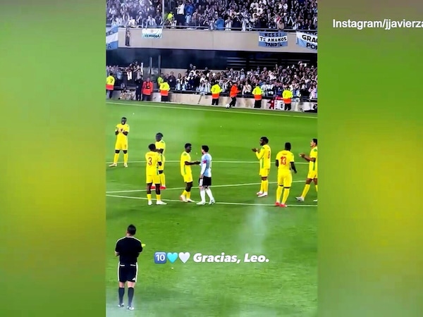 Zanetti s'inchina a Leo Messi