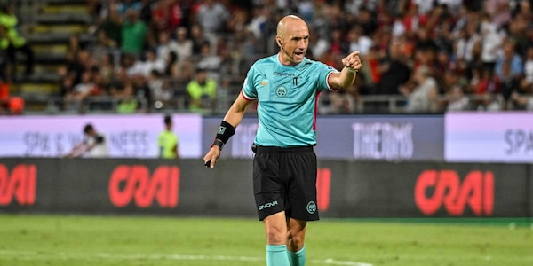 Gli arbitri della sesta giornata di Serie A: Fabbri per Como-Roma, a Feliciani Napoli-Frosinone