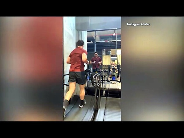 Ibra è una furia in allenamento