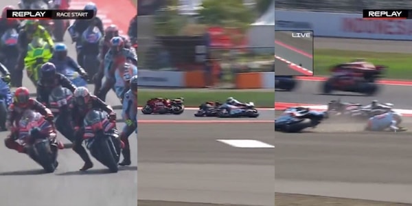 Parapiglia e polemiche in MotoGp: Marquez aggressivo, Bezzecchi e Fernandez cadono giù