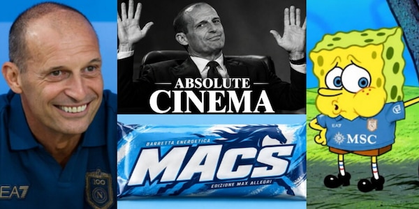 È Allegri show! Il Napoli torna a vincere e fa sognare i tifosi: social scatenati tra meme e ironie