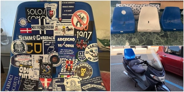 L'iniziativa del Como diventa virale: porta a casa un pezzo di storia e salva un seggiolino