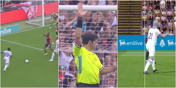 Moviola Genoa-Fiorentina: fuorigioco di Beto sul gol di Gnonto